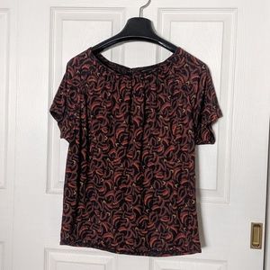 3/$10✨ Feathery Eyelash Marc Jacobs Blouse Top 🦚